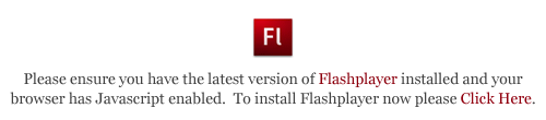 Get Adobe Flash player